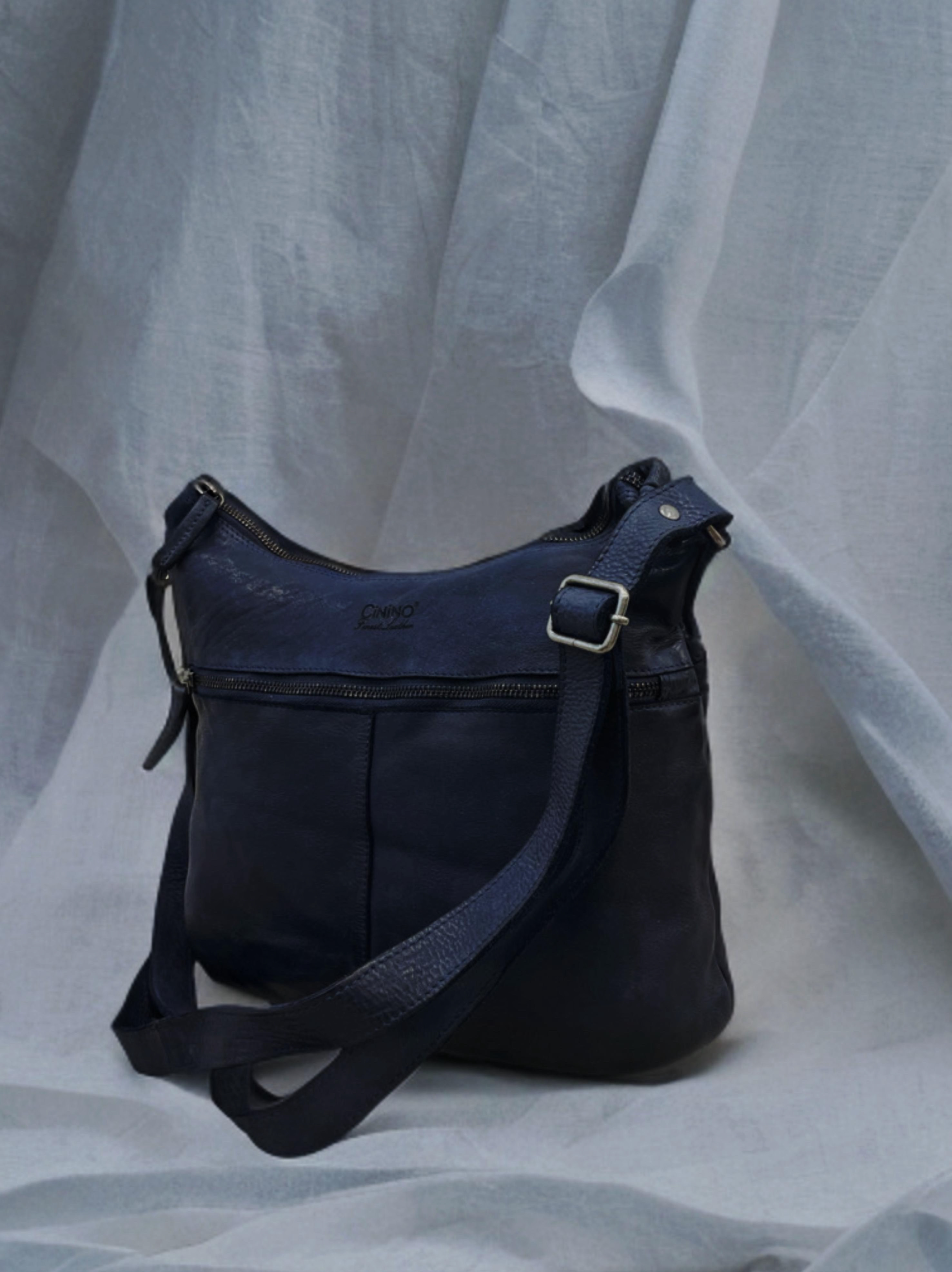 4713 Washed Ledertasche Umhängetasche 