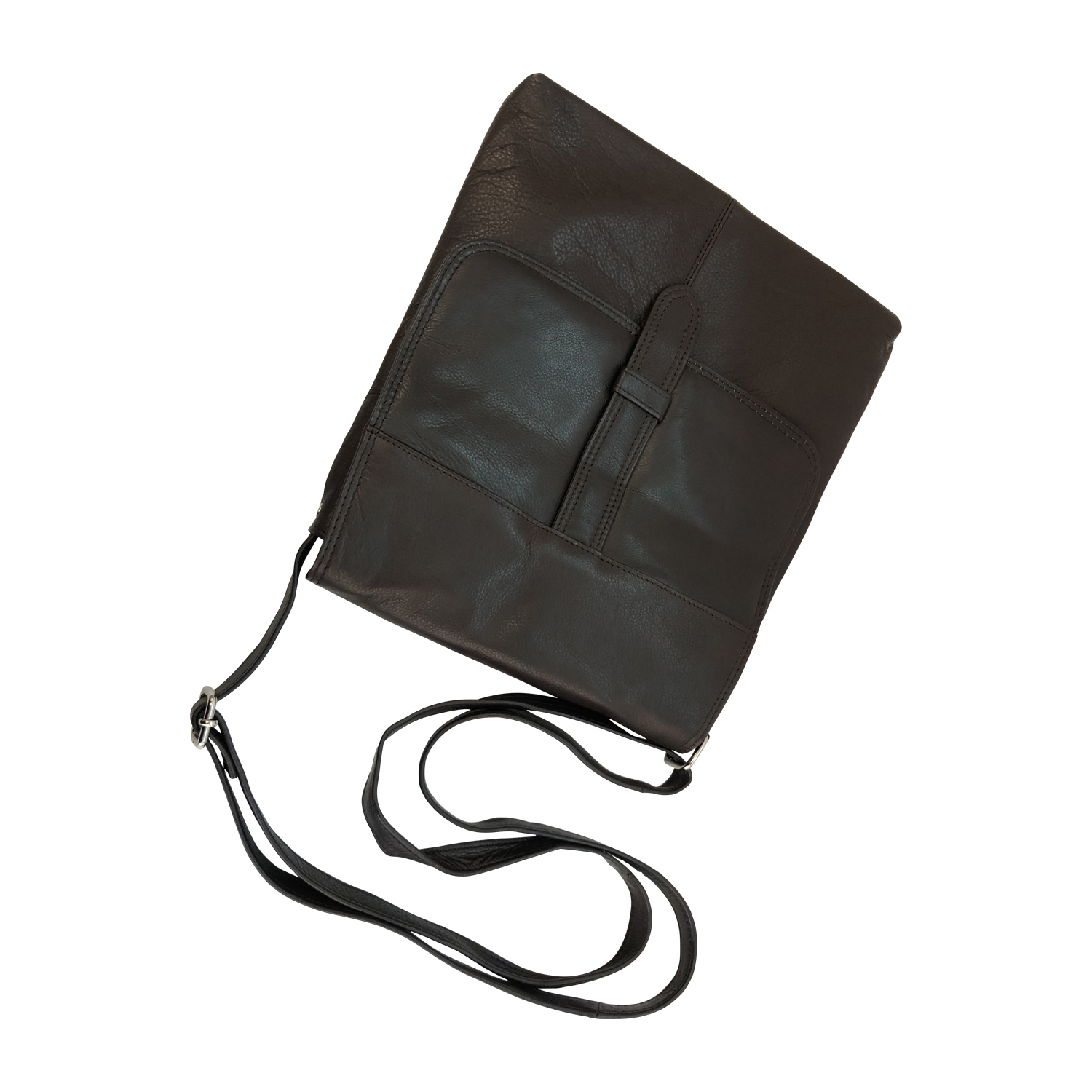  1196 Lederhandtasche Umhängetasche Cinino