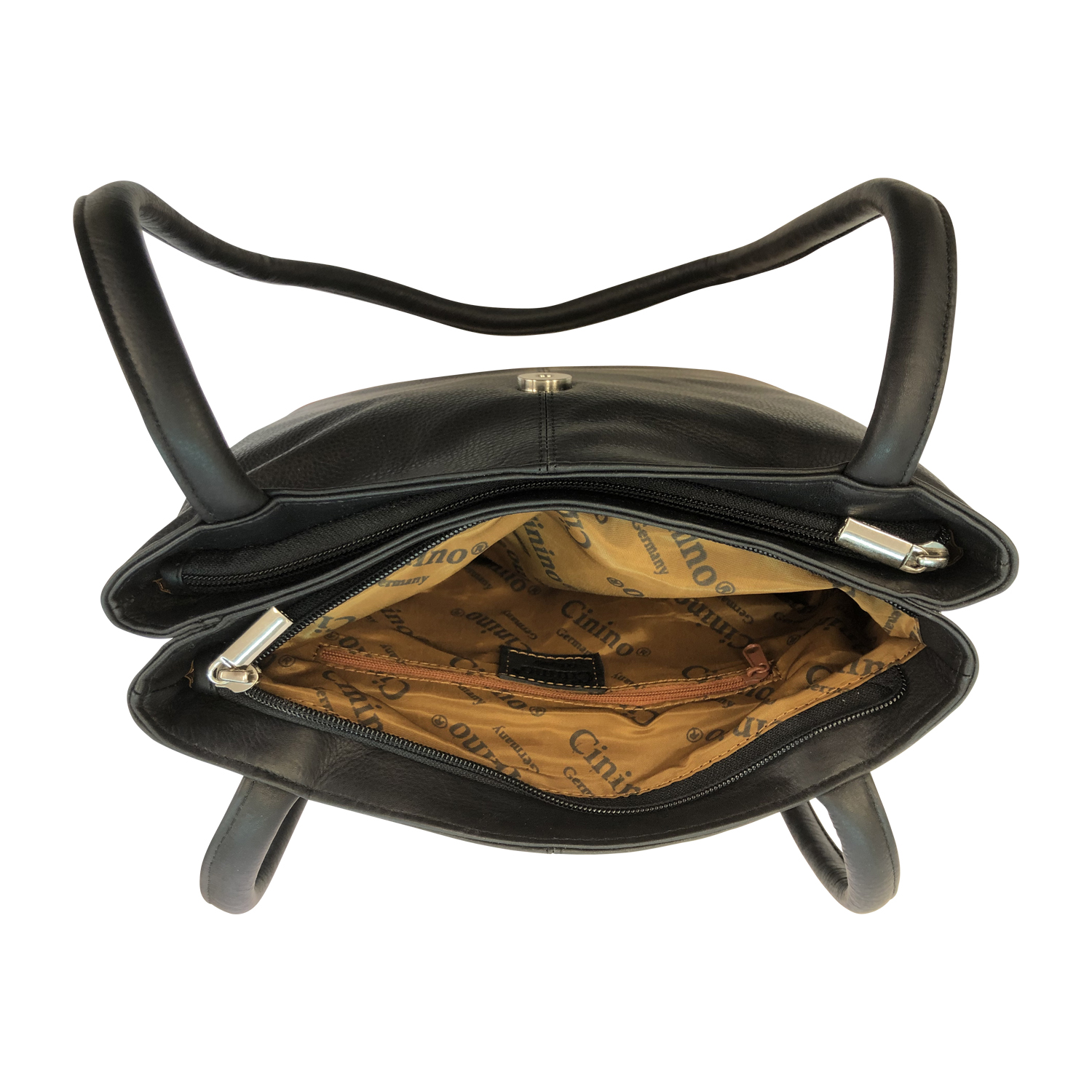  1365 Cinino Schultertasche aus Leder