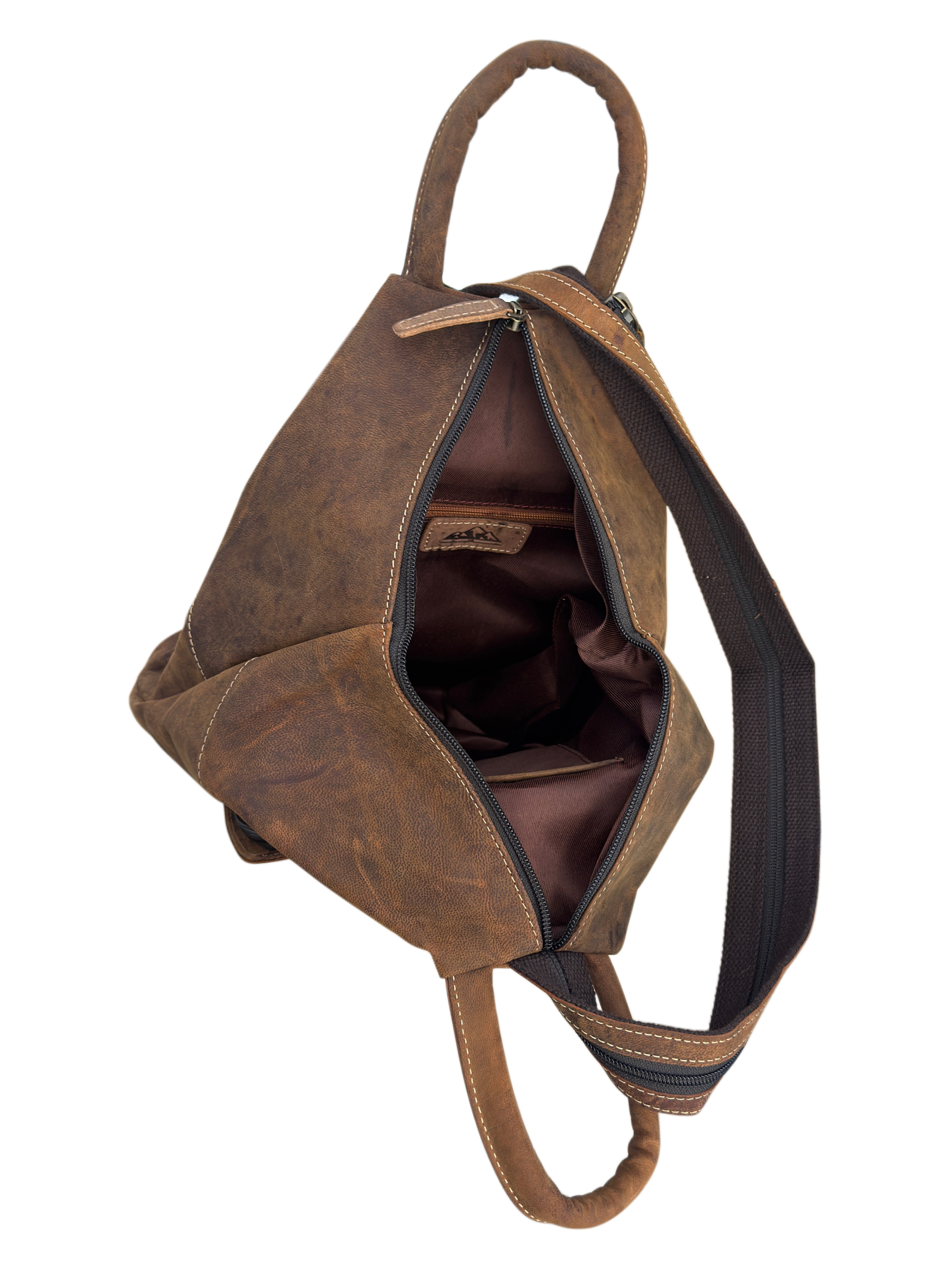 5010 Ziegenleder Hunter Sicherheitsrucksack