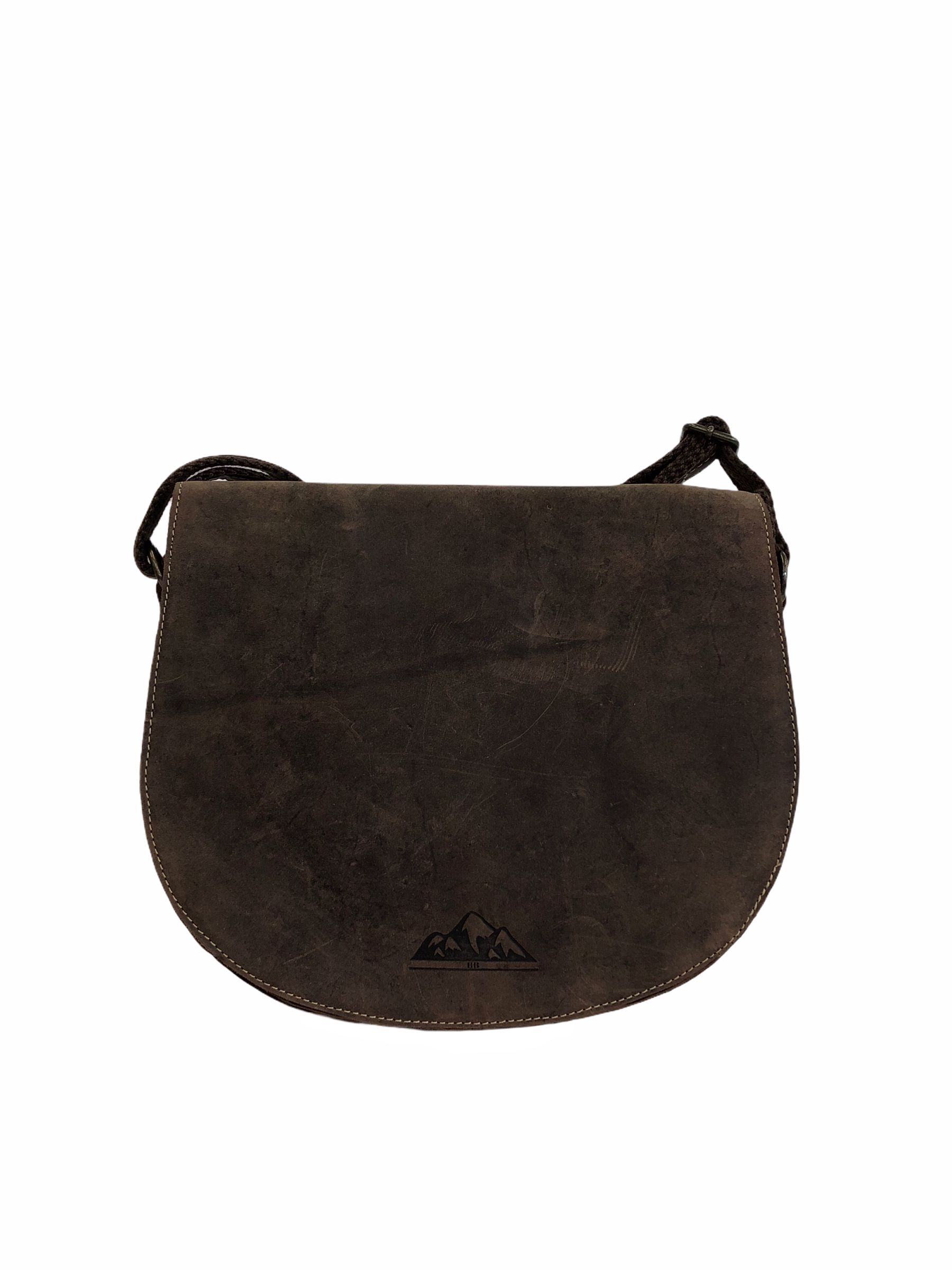  1588 Hunter Leder Umhängetasche