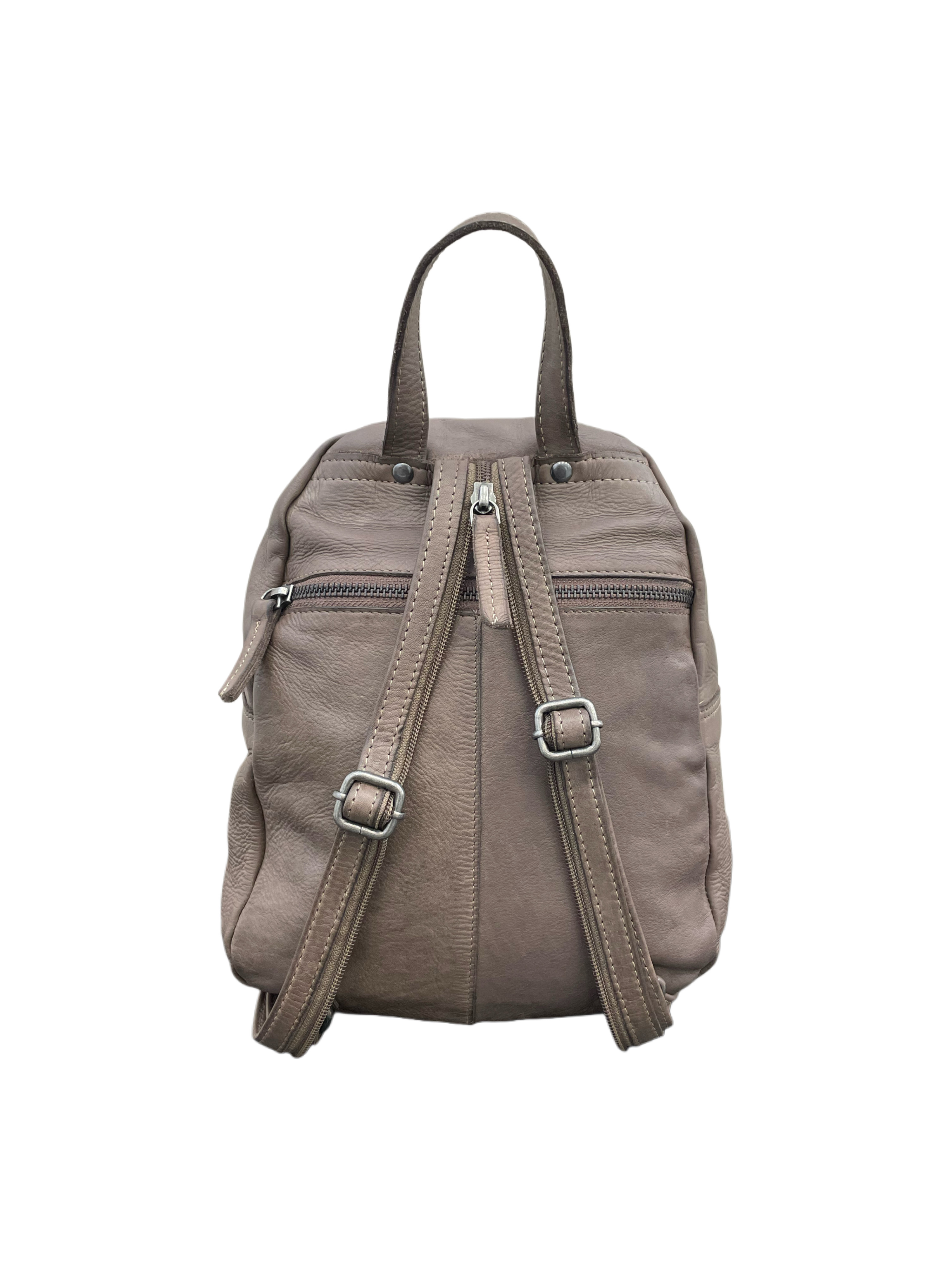 4716 Washed Lederrucksack 