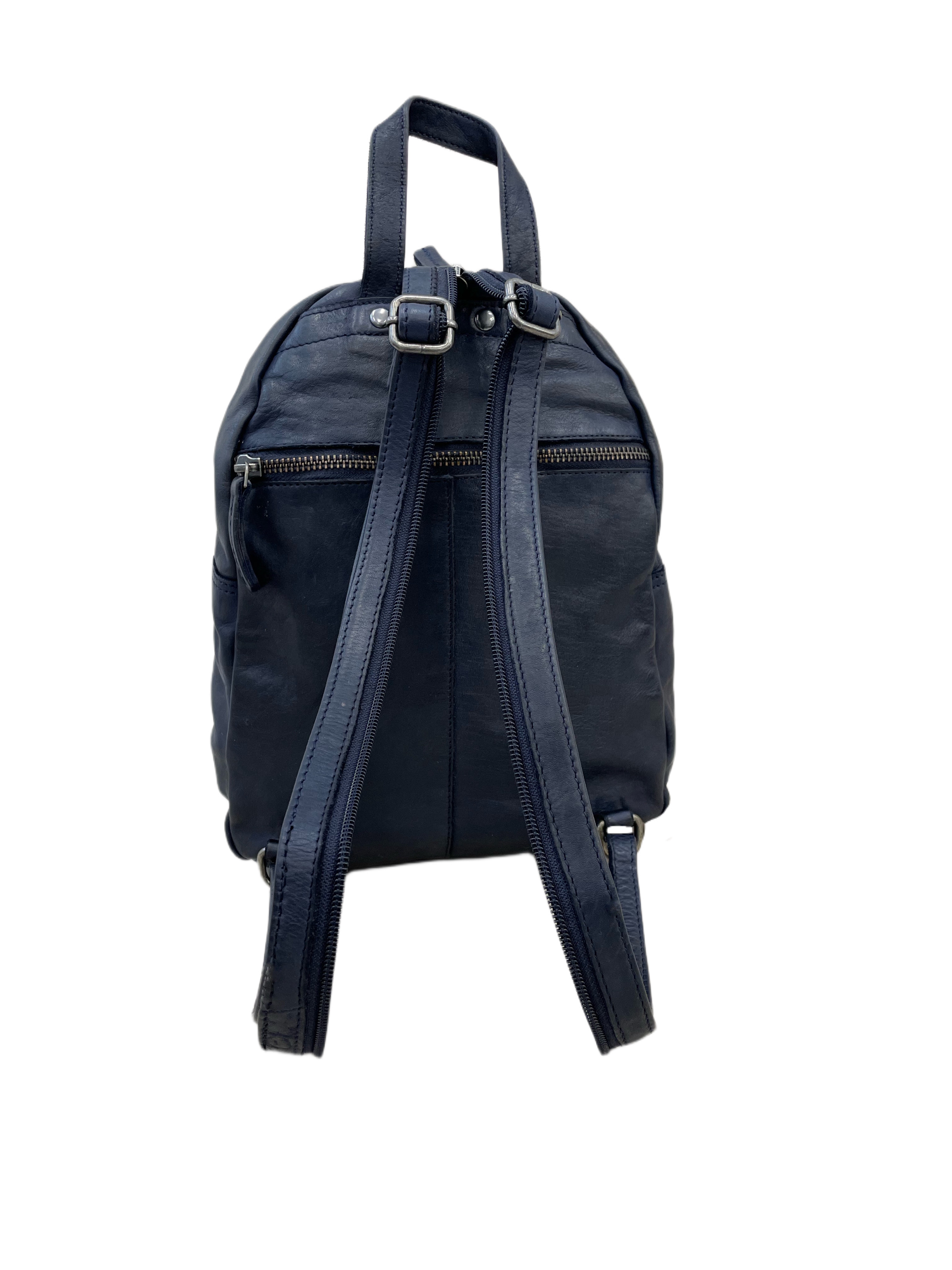 4716 Washed Lederrucksack 