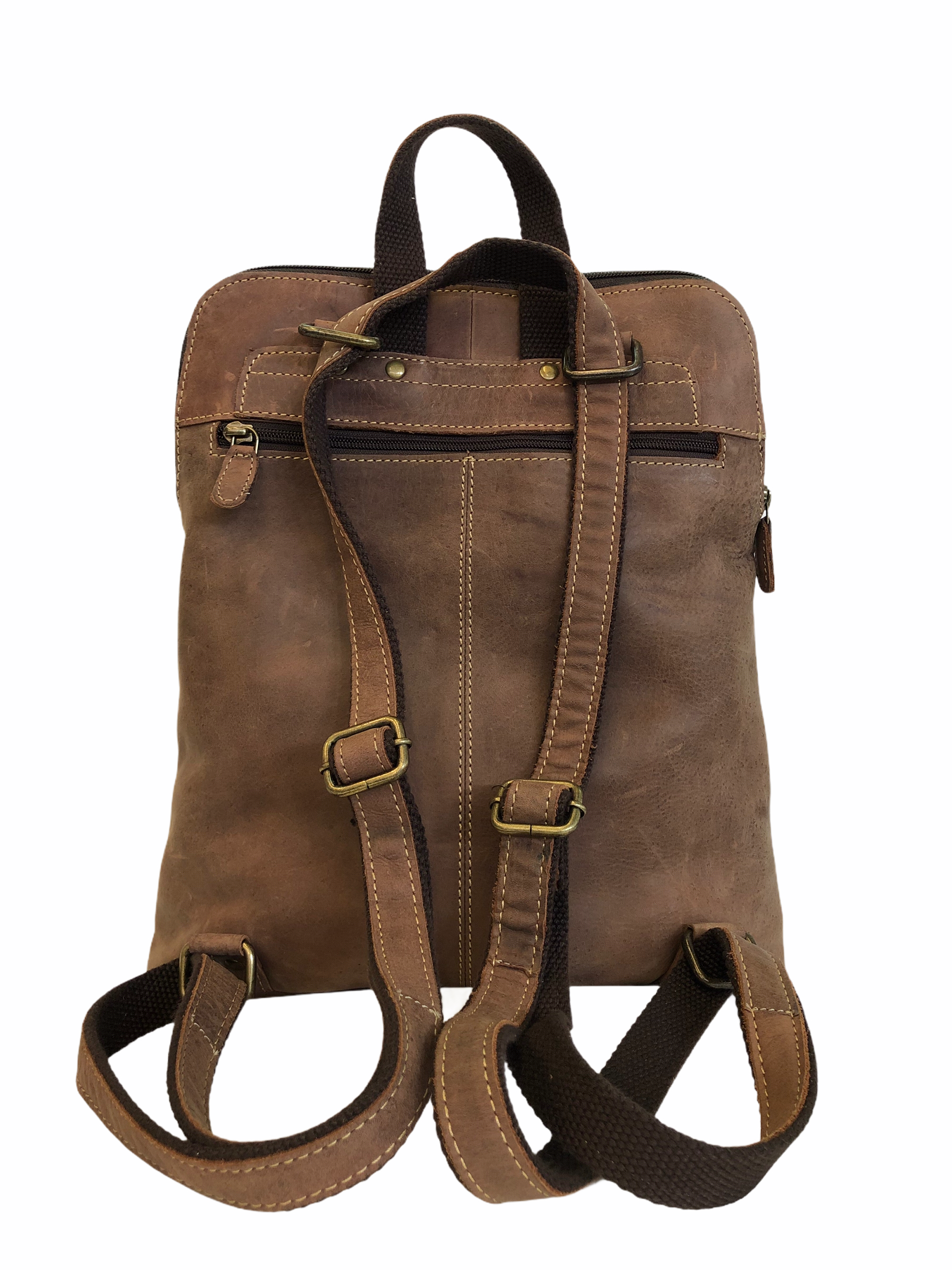  1571 Bayern Bag Hunter Lederrucksack Umhängetasche