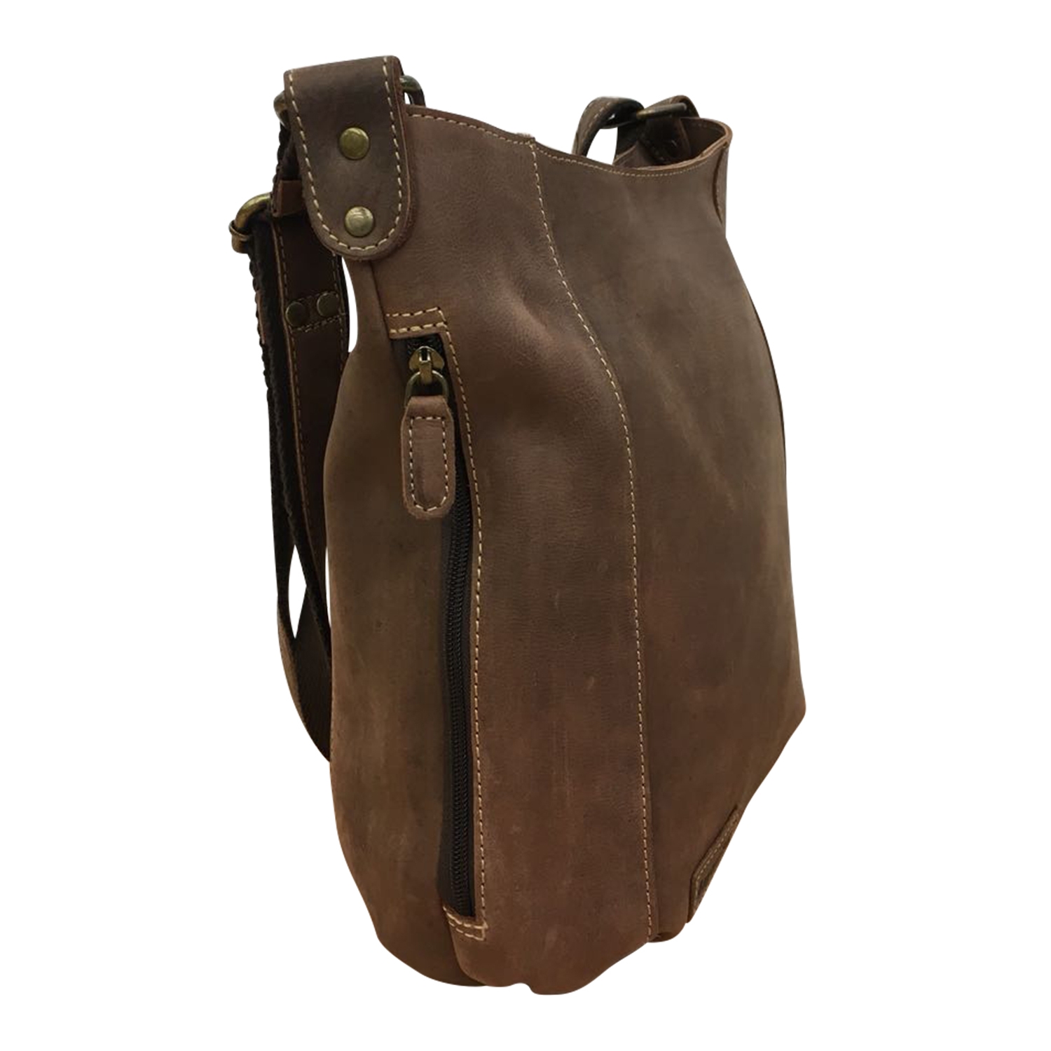  1363 Bayern Bag Hunter Leder Crossoverbag