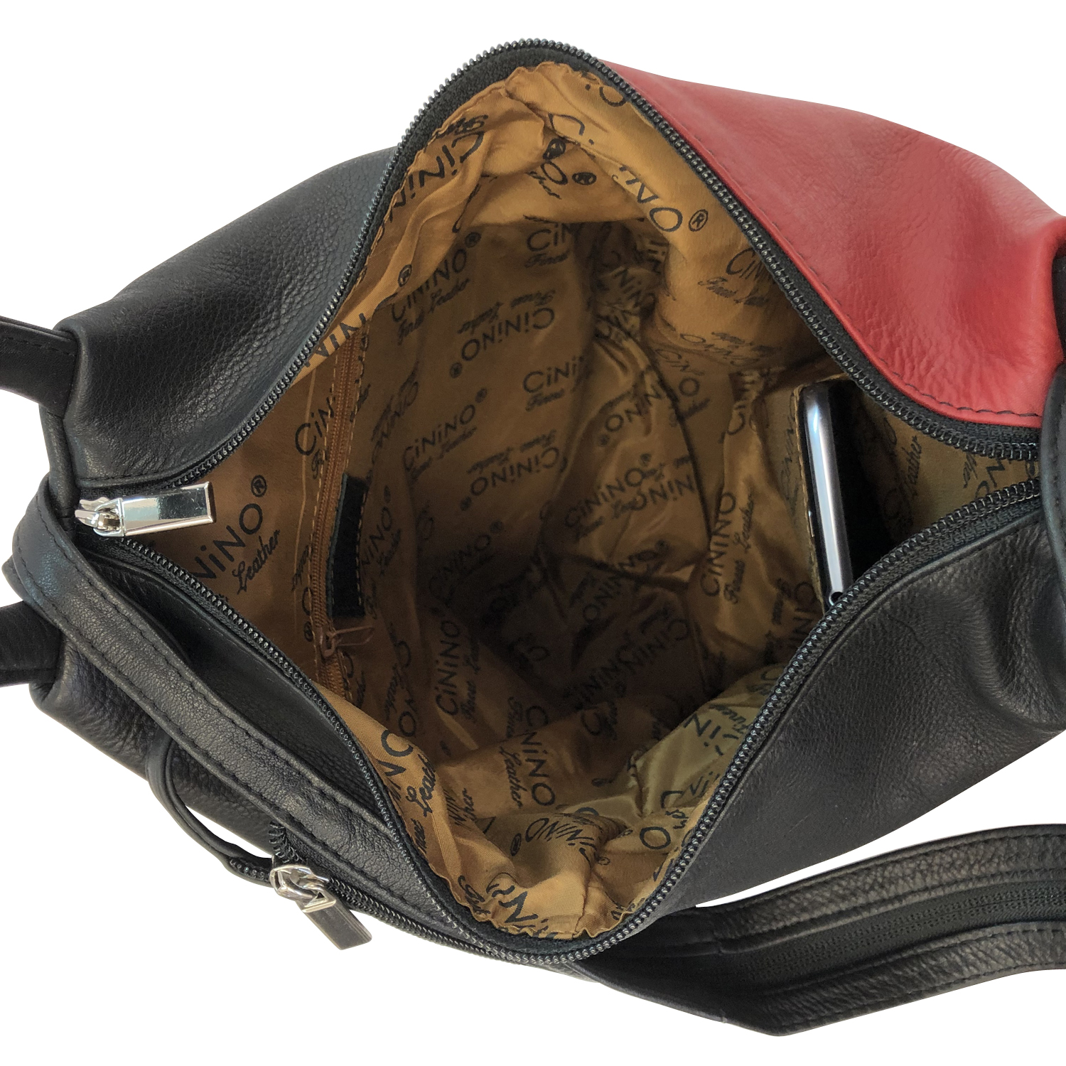  18284 Cinino Echt Leder City Rucksack