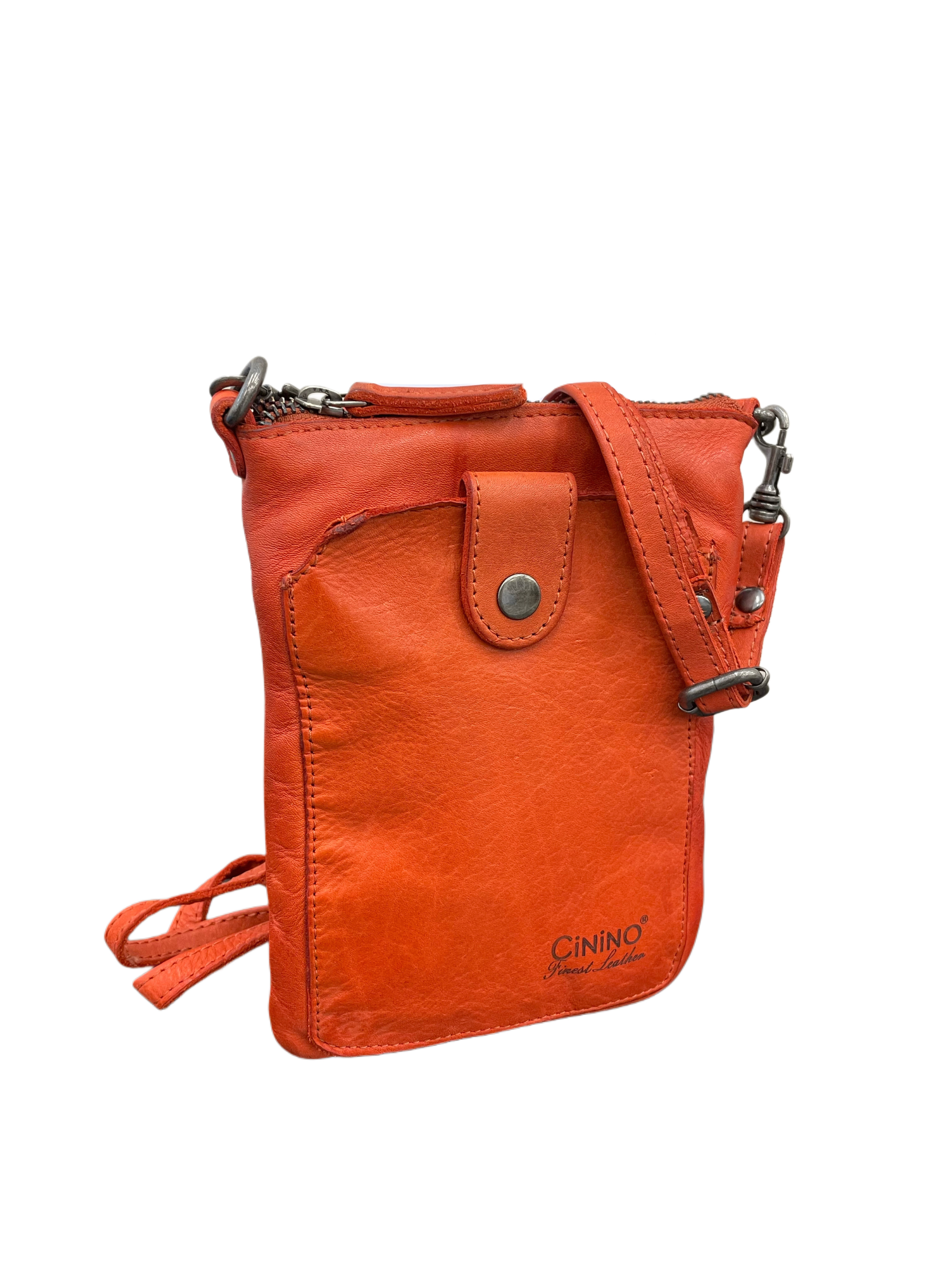 4718 Washed Ledertasche Umhängetasche Handytasche