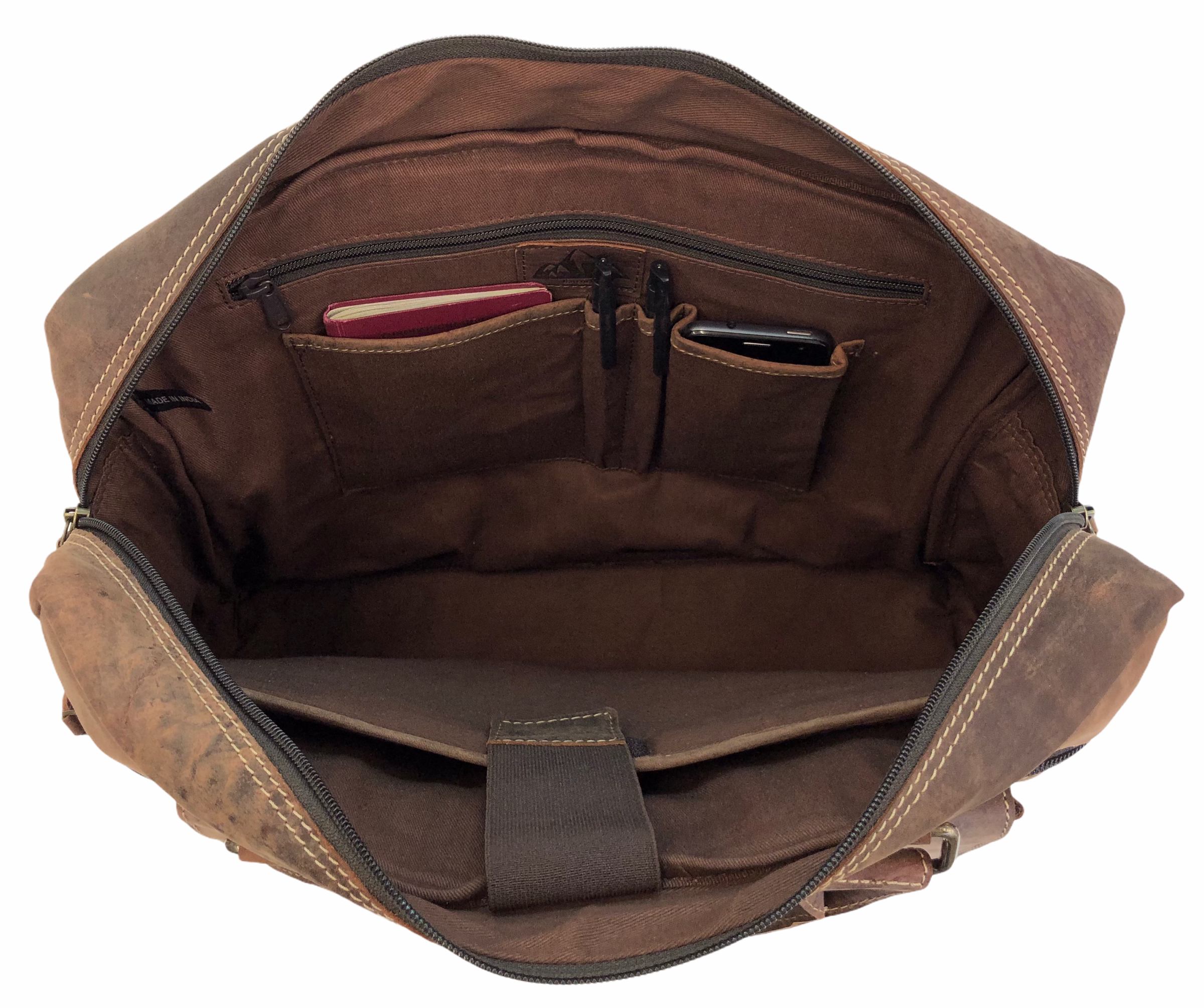  1506 Bayern Bag Hunter Leder Aktentasche