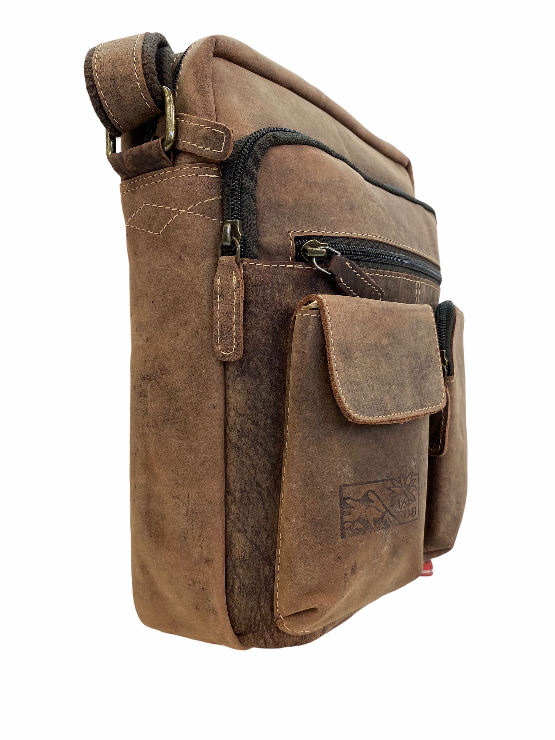  1335 Bayern Bag Hunter Leder Crossoverbag