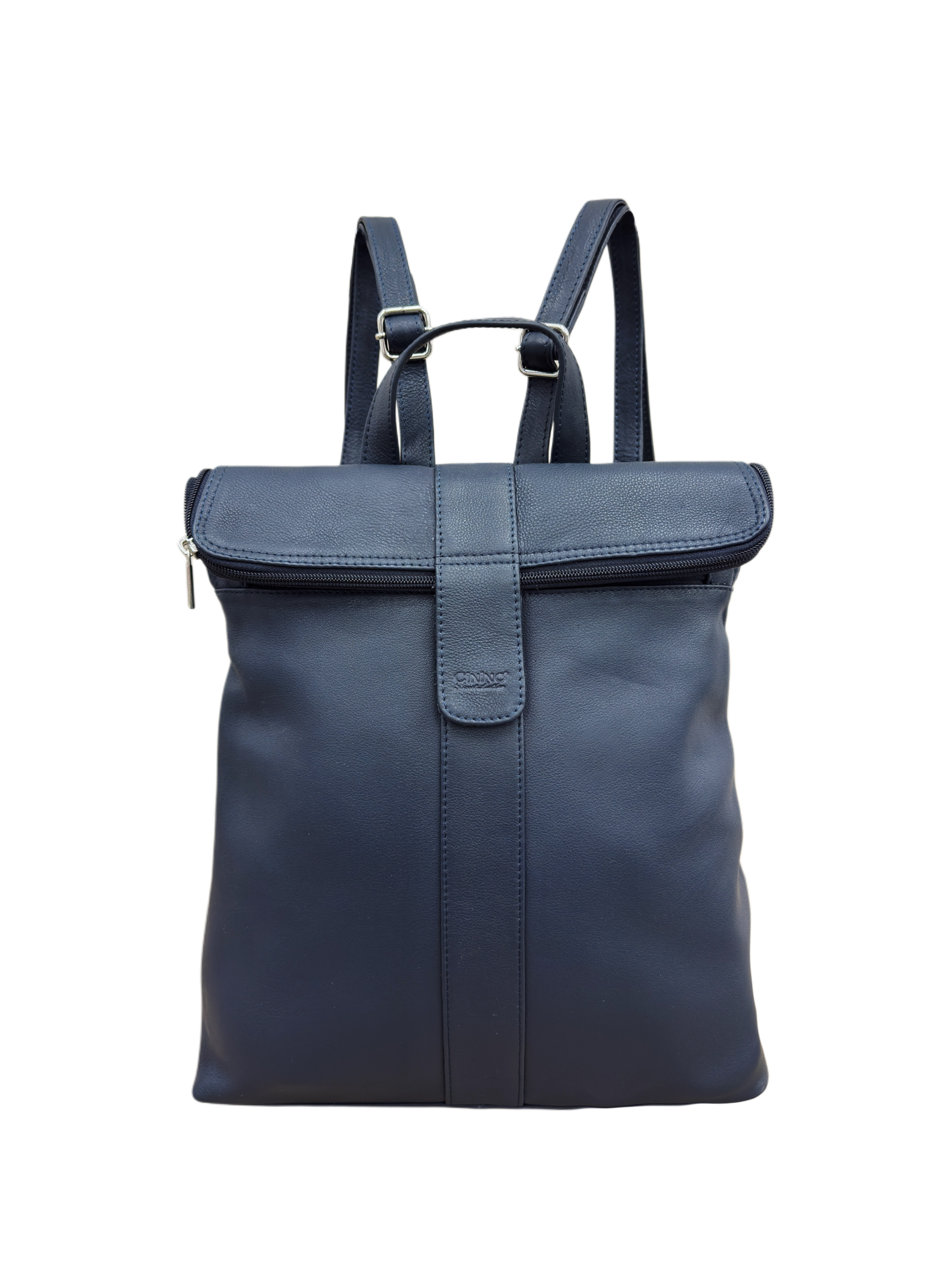 6108 Lederrucksack Überschlagrucksack