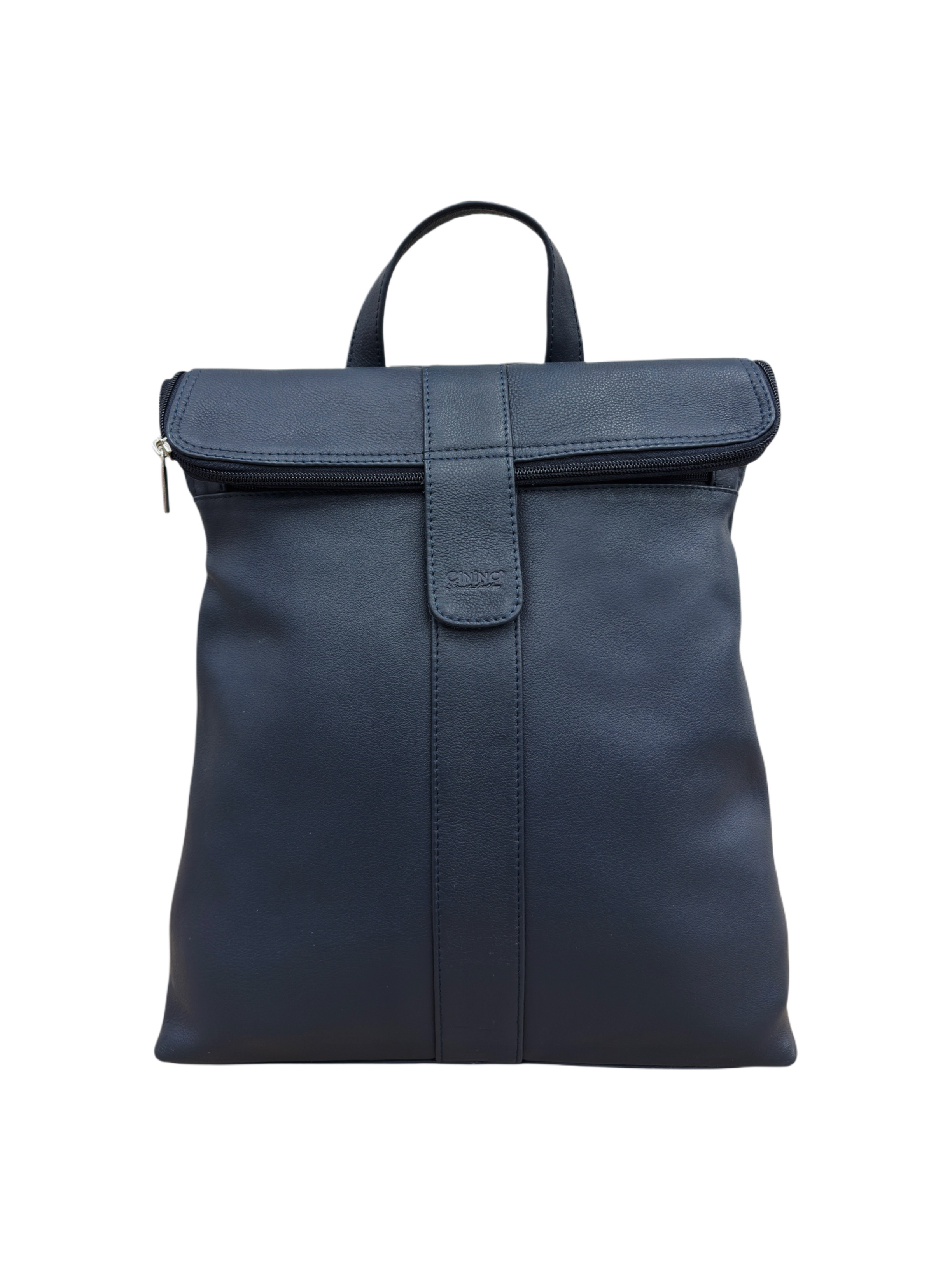 6108 Lederrucksack Überschlagrucksack