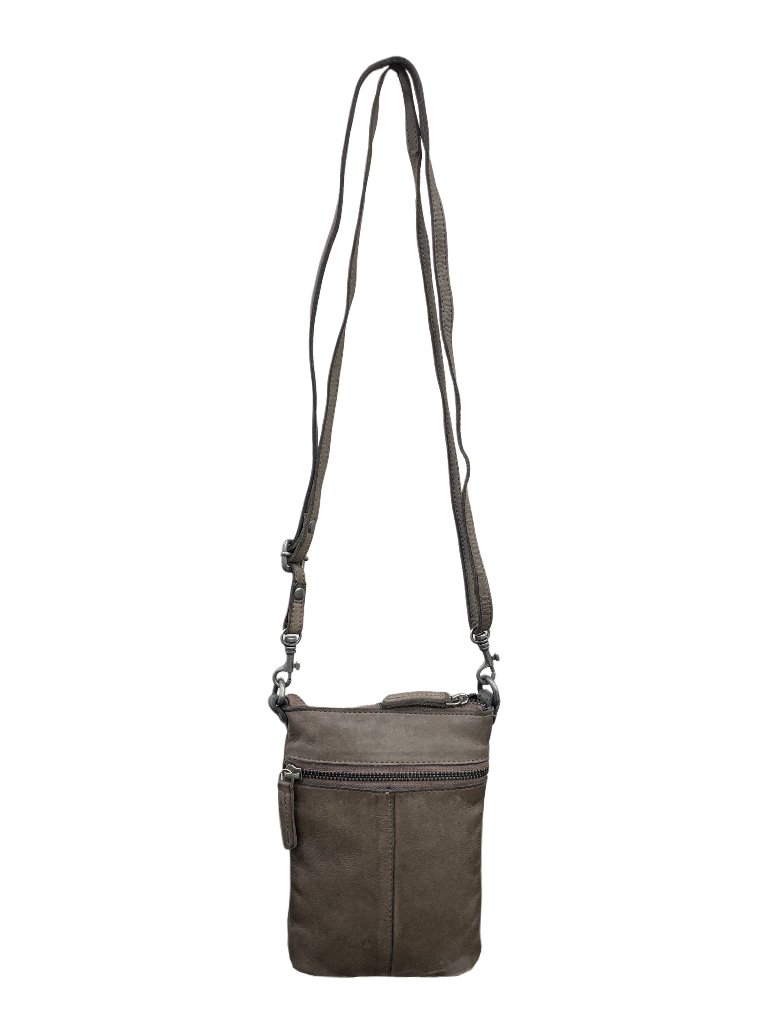4718 Washed Ledertasche Umhängetasche Handytasche