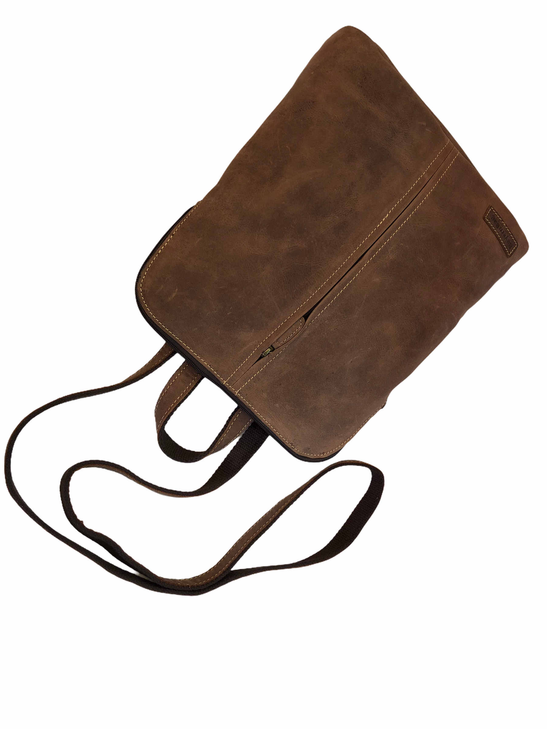  1571 Bayern Bag Hunter Lederrucksack Umhängetasche