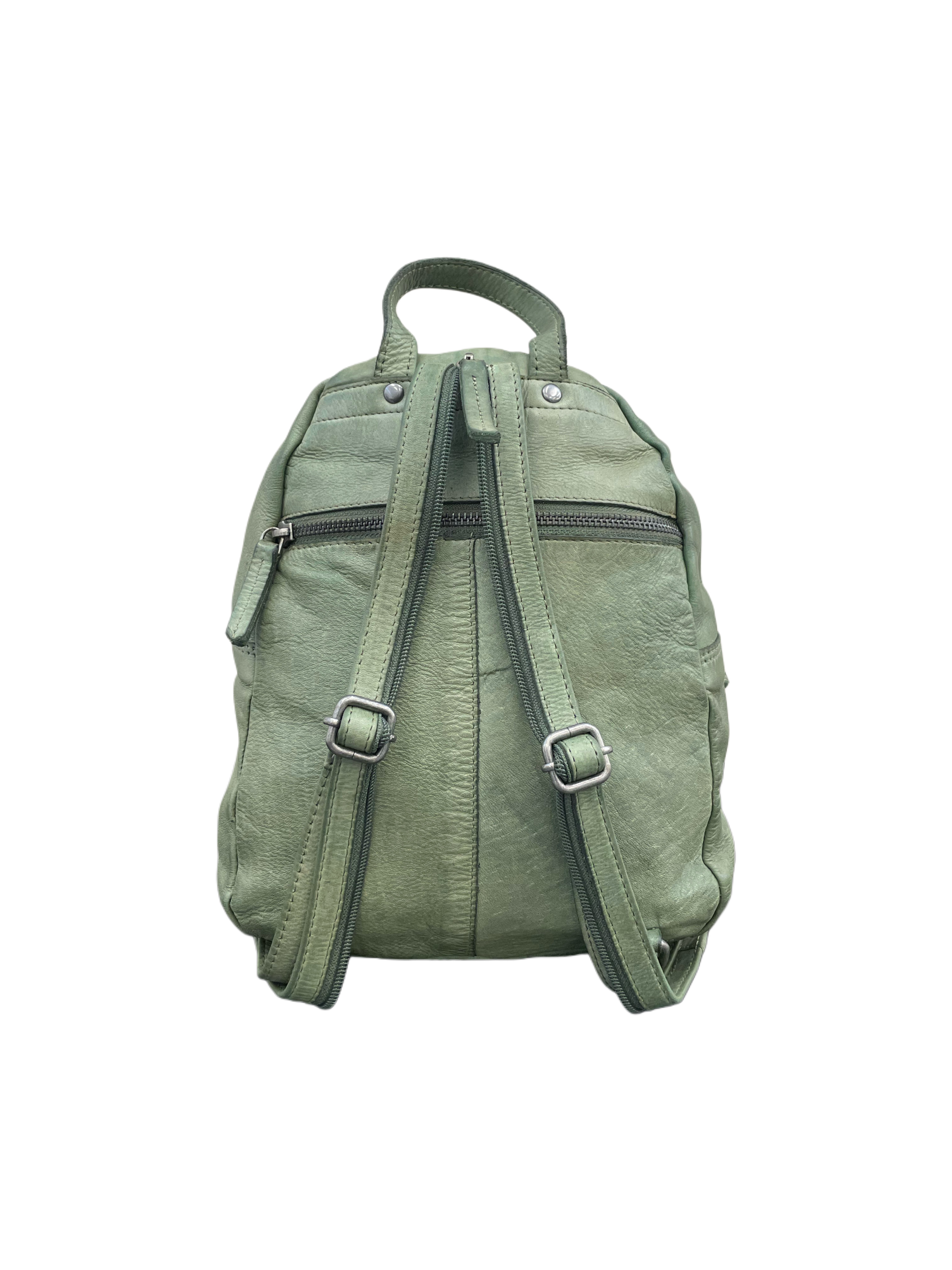 4716 Washed Lederrucksack 