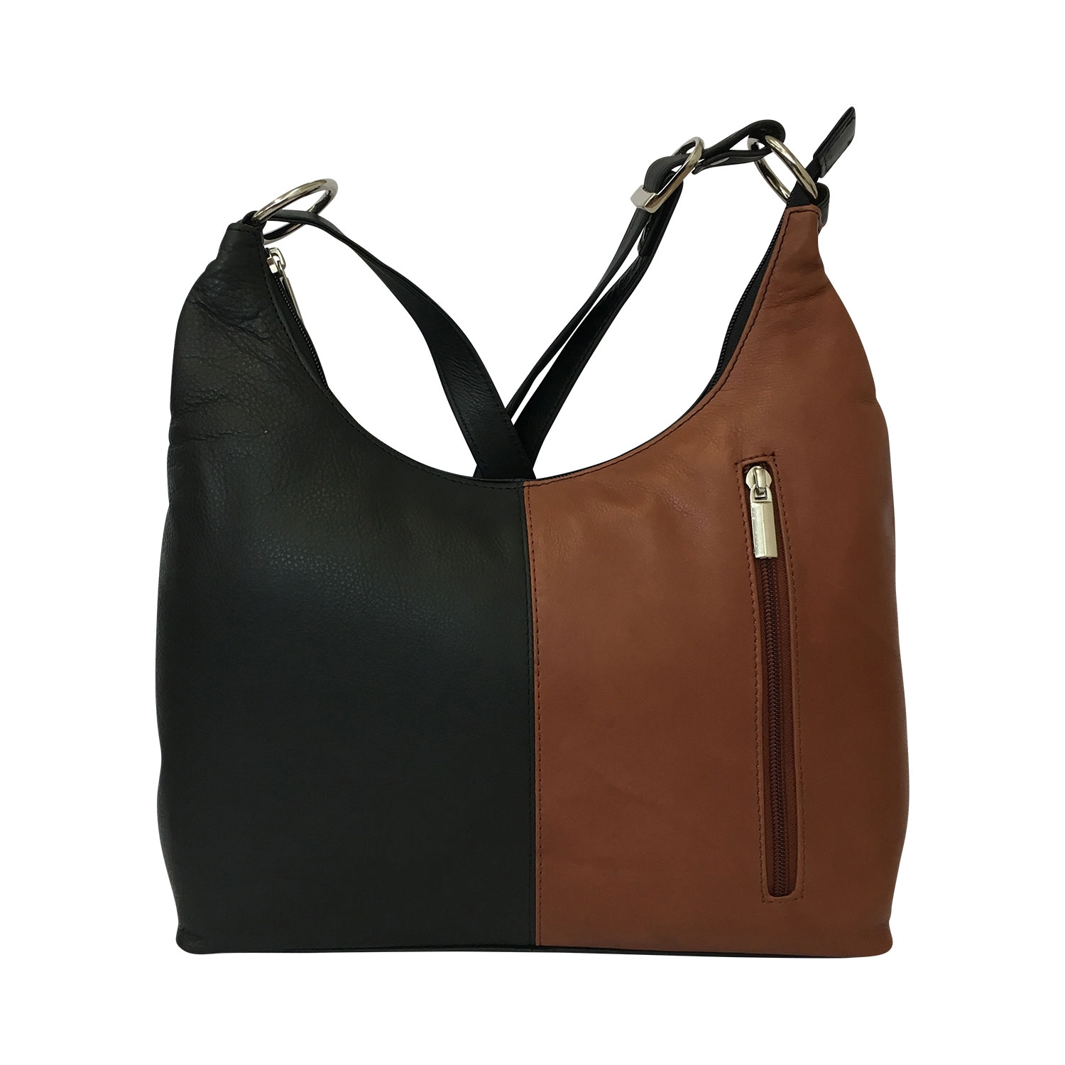  1074 Cinino Crossoverbag Rindleder
